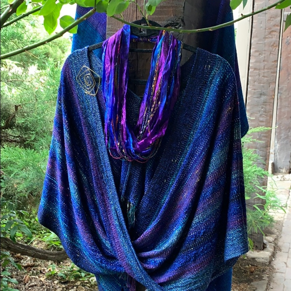 Handwoven Infinity Wrap